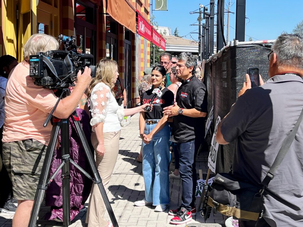 NBC Bay Area TV News Coverage Castro Valley Slice House Paseo Public Marketing Co.